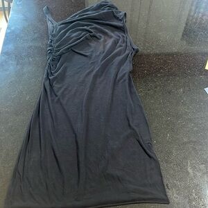 RICK OWENS LILIES BLANK TANK SIZE US 4 BLACK